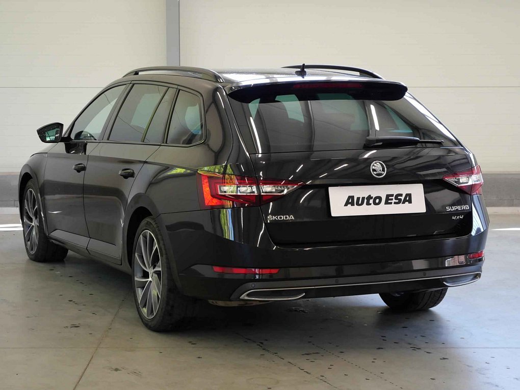 Škoda Superb III 2.0TDi SportLine 4x4