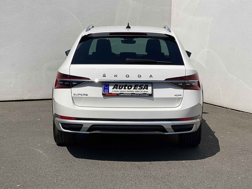 Škoda Superb III 2.0 TDi Scout 4x4
