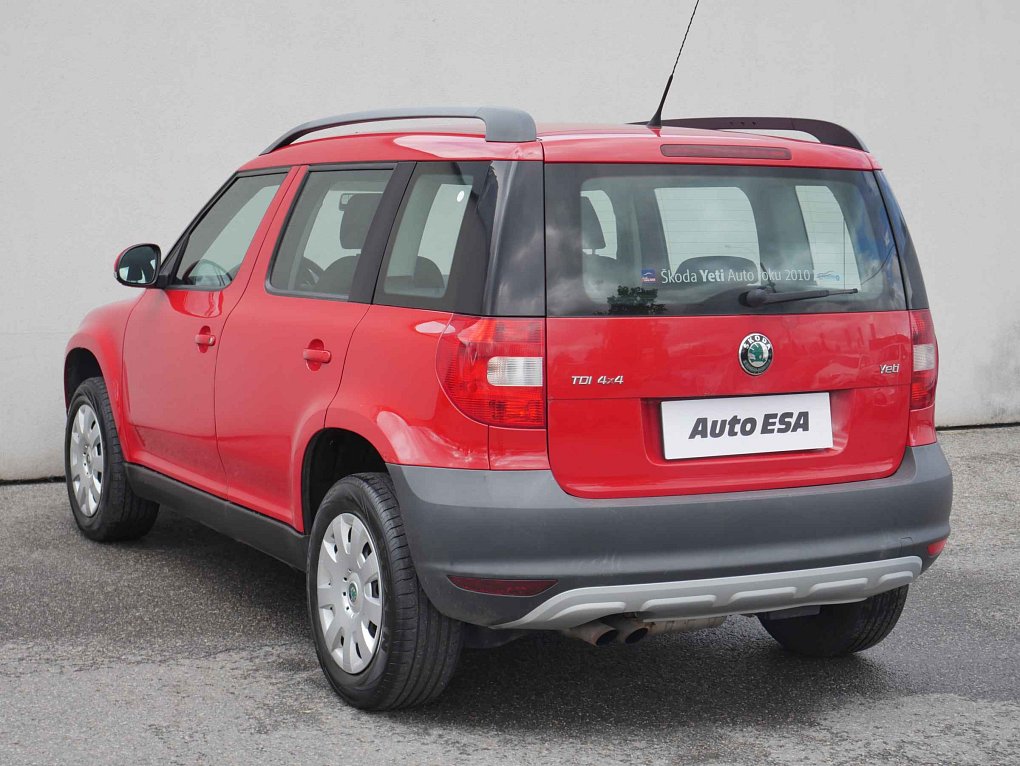 Škoda Yeti 2.0TDi  4x4